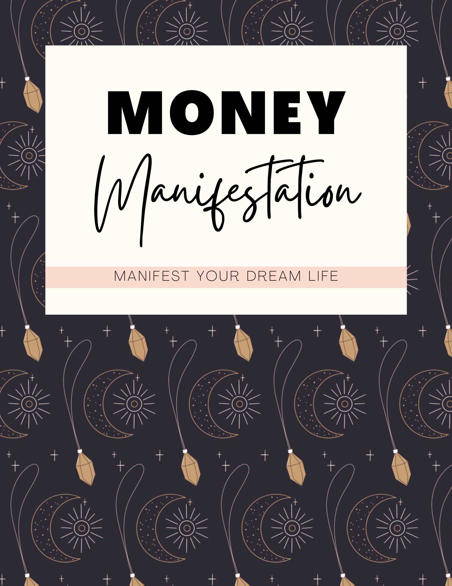 Money Manifestation Journal - breathehustleglow